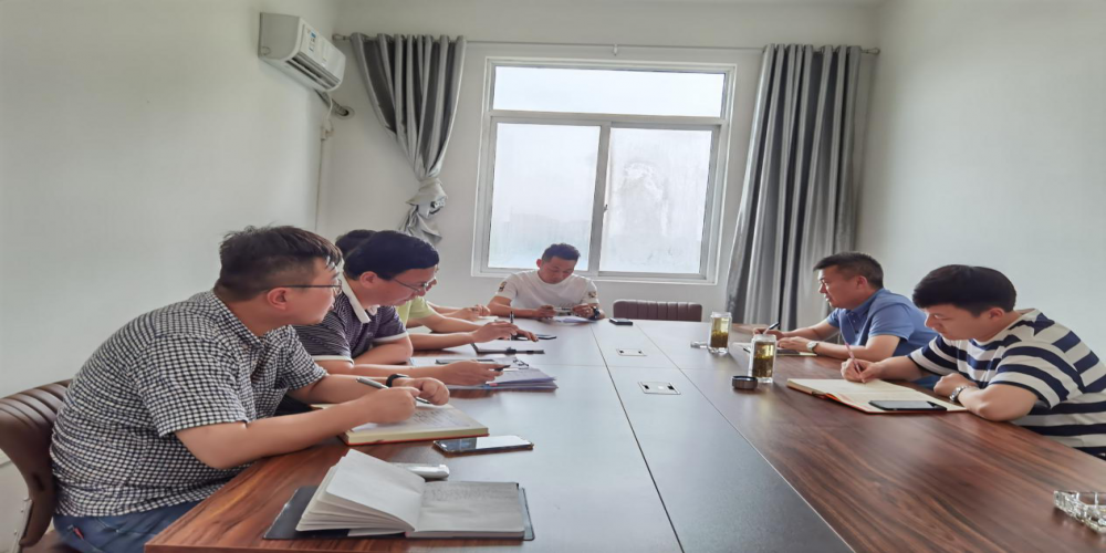 公司領導赴渦陽子公司巡查指導工作