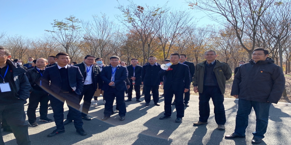 汪本勝率隊赴綠葉集團小廟基地參觀交流