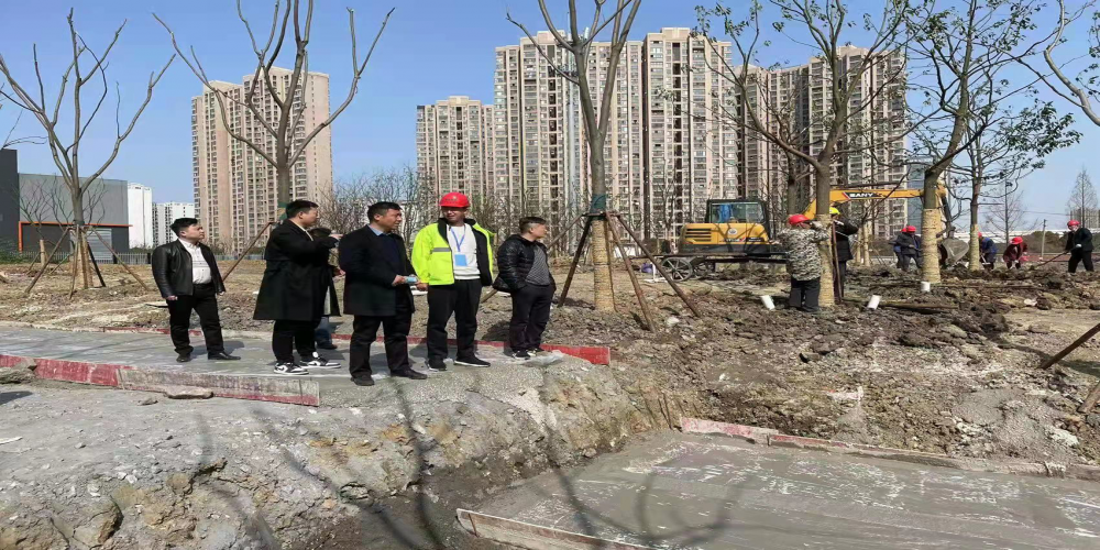 綠葉集團巡查組對公司在建項目開展安全巡查