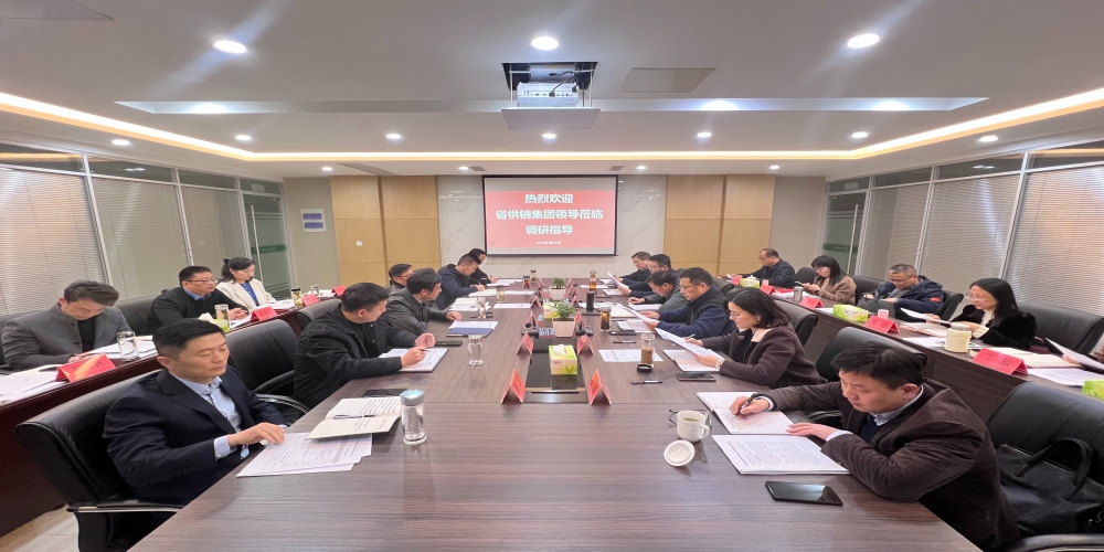 省供銷集團領導赴綠葉集團調研